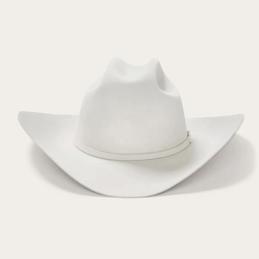 <p><strong>Stetson</strong></p><p>stetson.com</p><p><strong>$135.00</strong></p><p><a href="https://stetson.com/products/deadwood-4x-cowboy-hat-white?gclid=CjwKCAjwzt6LBhBeEiwAbPGOgeu2tpjnj_EkArpnhpKfmMjstH5ntGz-nOz8izN0__FNFO8F6TibJhoCGg0QAvD_BwE" rel="nofollow noopener" target="_blank" data-ylk="slk:Shop Now;elm:context_link;itc:0;sec:content-canvas" class="link ">Shop Now</a></p><p>Channel Jennifer Lopez’s all-white look circa the early aughts with Stetson’s felt cowboy hat.</p>