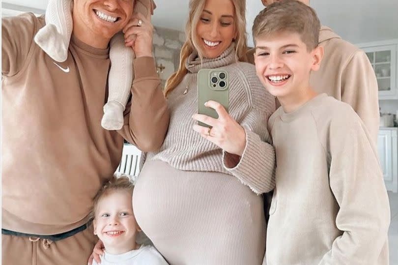 Stacey Solomon has five children, the three youngest are shared with husband Joe