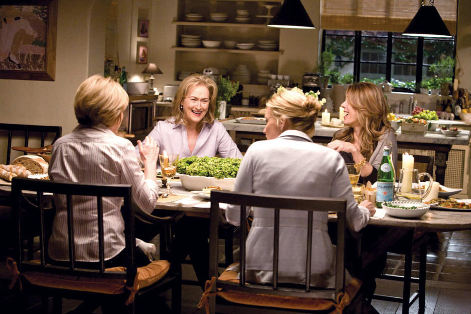 Jane (Meryl Streep) in her spacious kitchen, in Nancy Meyers' "It's Complicated." (Photo: Universal Pictures)