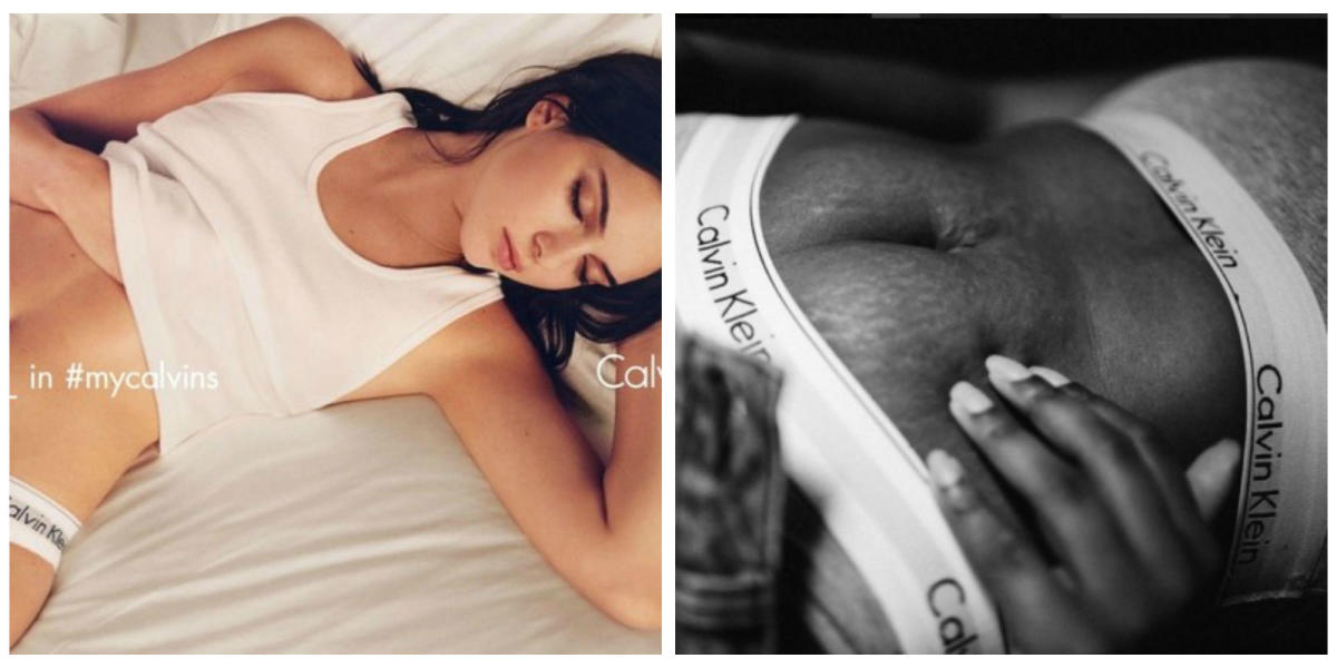 This Mom Recreated Kendall Jenner's Calvin Klein Ad to Make a Statement  About Body Image