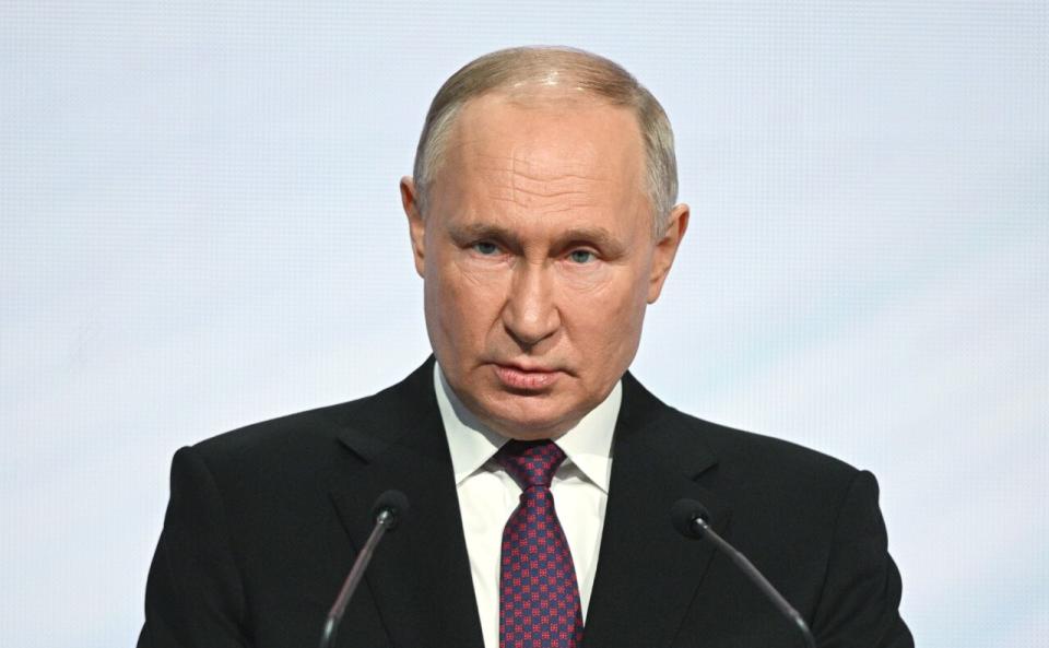 俄羅斯總統蒲亭(Vladimir Putin)。(圖:克宮)