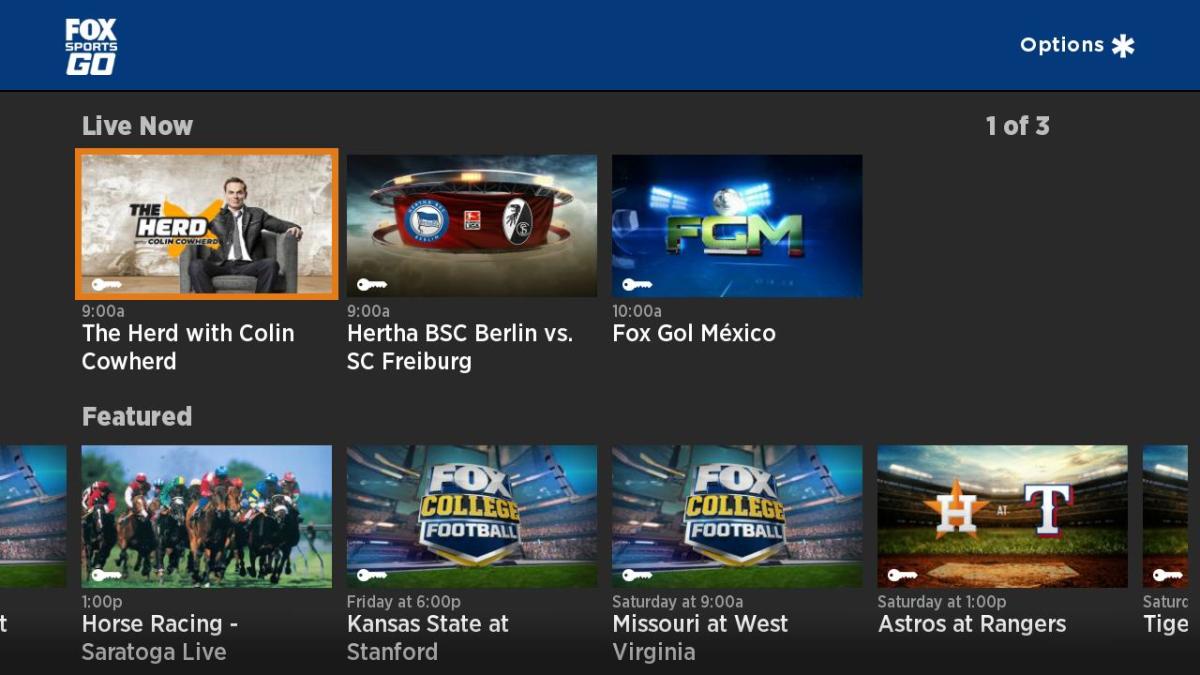 Fox Sports Go is streaming Chromecast and Roku too | Engadget