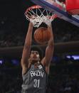 NBA: Brooklyn Nets at New York Knicks