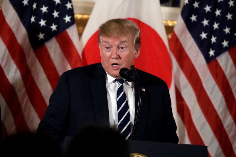 Donald Trump to mingle with sumo wrestlers on Japan state visit