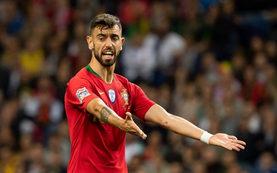 Old Trafford officials are thought to have informed the Fernandes camp they need more time - but Spurs' interest could change that - Getty Images Europe