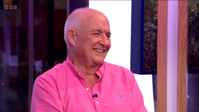Rick Stein is going on a theatre tour. (BBC screengrab)