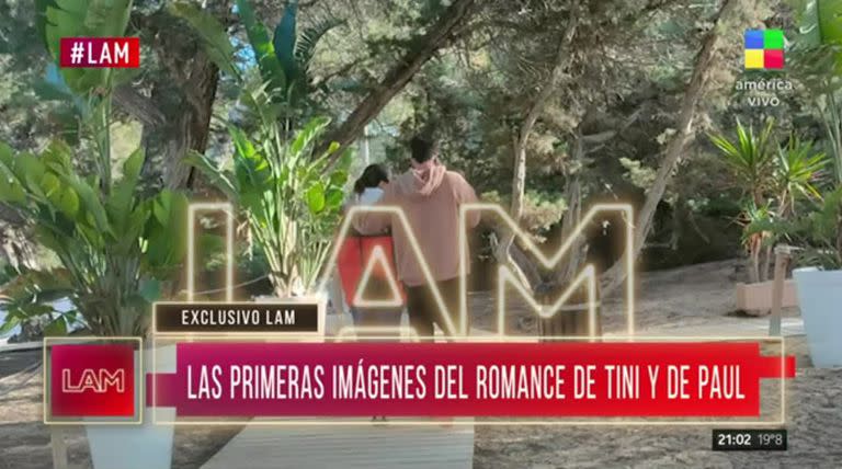 Filtran las primeras fotos de Tini Stoessel y Rodrigo De Paul en pareja