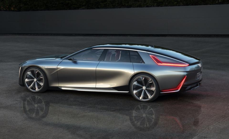 The Cadillac Celestiq electric luxury car. [Embargo 7/22 DNP]