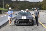 <p>We brought some past Performance Car of the Year title-winning sports cars, and Hinchcliffe brought his helmet. You know what that means: Hot laps around Lime Rock Park riding shotgun with an IndyCar legend. </p>