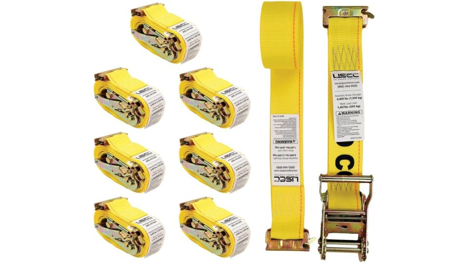 US Cargo Control E-Track Ratchet Straps 1