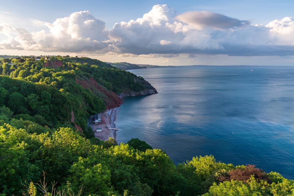 The coastline near Torquay - getty