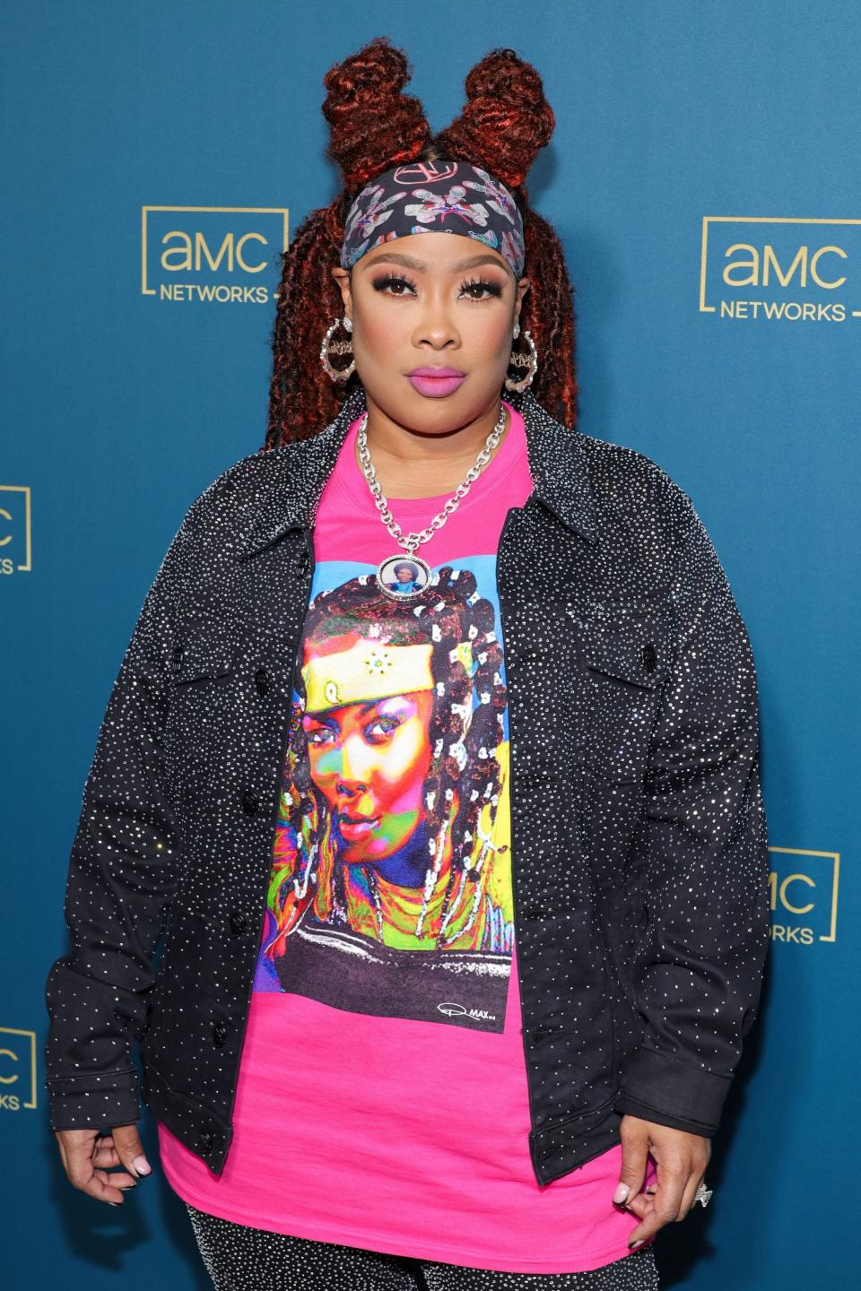 closeup of Da Brat at an event