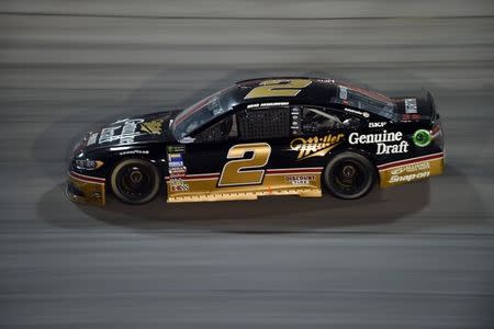 FILE PHOTO: Sep 2, 2018; Darlington, SC, USA; Monster Energy NASCAR Cup Series driver Brad Keselowski (2) during the Bojangles' Southern 500 at Darlington Raceway. Mandatory Credit: Adam Hagy-USA TODAY Sports/File Photo