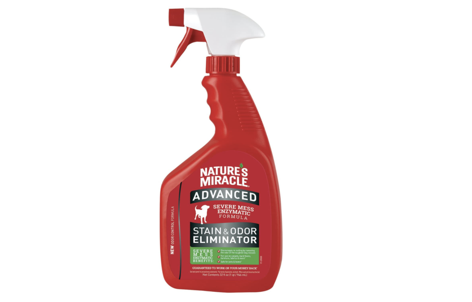 Nature’s Miracle Advanced Stain and Odor Eliminator Dog, For Severe Dog Messes. (Foto: Amazon) 