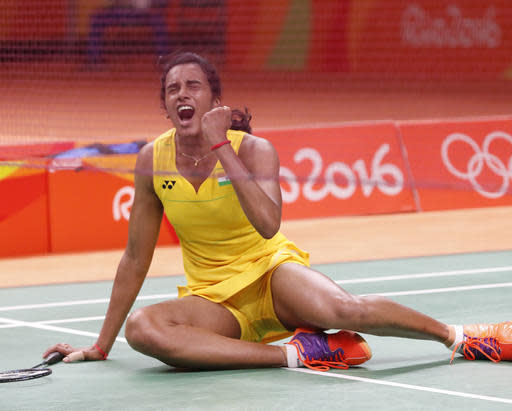 APTOPIX Rio Olympics Badminton Women