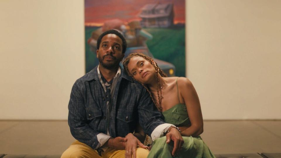 André Holland and Andra Day appear in “Exhibiting Forgiveness” by Titus Kaphar, an official selection of the U.S. Dramatic Competition at the 2024 Sundance Film Festival. (Photo courtesy of Sundance Institute.)