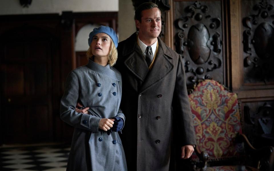 Netflix Lily James armie hammer - Netflix