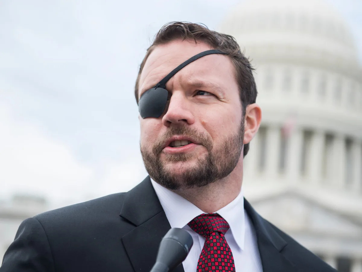 Rep. Dan Crenshaw compares far-right activist who confronted him to 'angry littl..