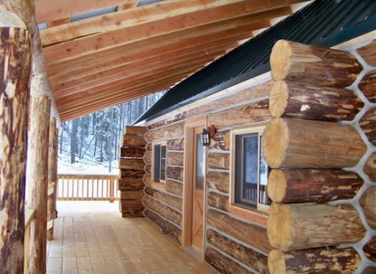 building a log home kit yourself