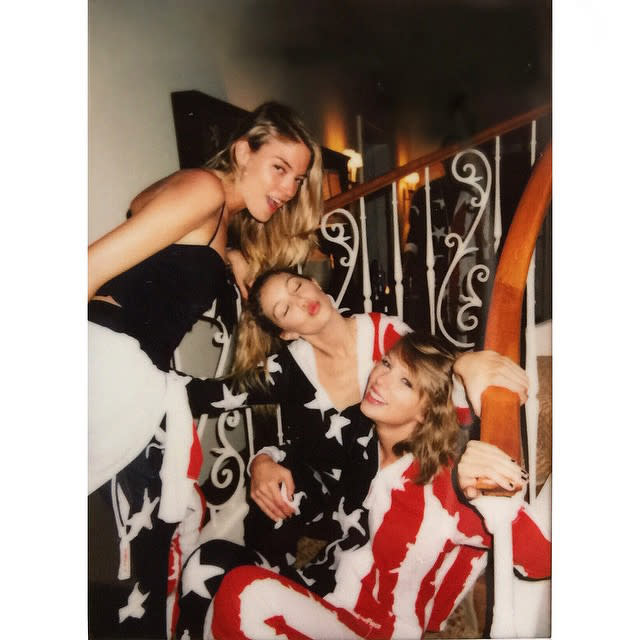 Gigi Hadid with Taylor Swift February 5, 2016 – Star Style