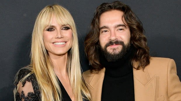 Heidi Klum and husband Tom Kaulitz<p><a href="https://www.gettyimages.com/detail/news-photo/heidi-klum-and-tom-kaulitz-attend-the-disney-elton-john-news-photo/1443153858?phrase=Tom%2520Kaulitz&adppopup=true" rel="nofollow noopener" target="_blank" data-ylk="slk:Araya Doheny/WireImage;elm:context_link;itc:0;sec:content-canvas" class="link ">Araya Doheny/WireImage</a></p>