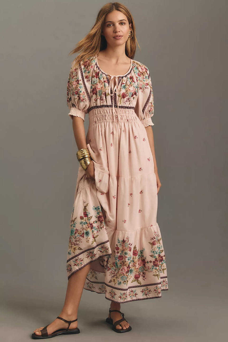 The Somerset Maxi Dress: Puff-Sleeve Edition (Photo via Anthropologie)