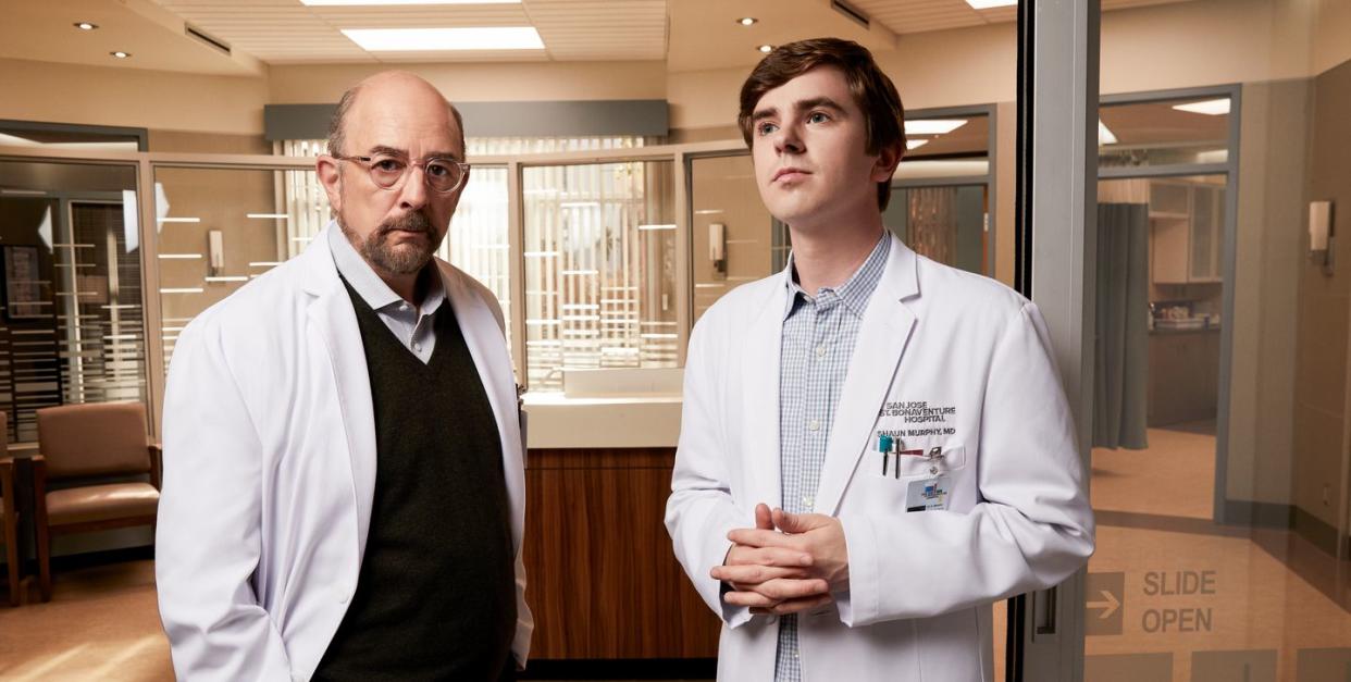 freddie highmore, richard schiff, the good doctor, season 6