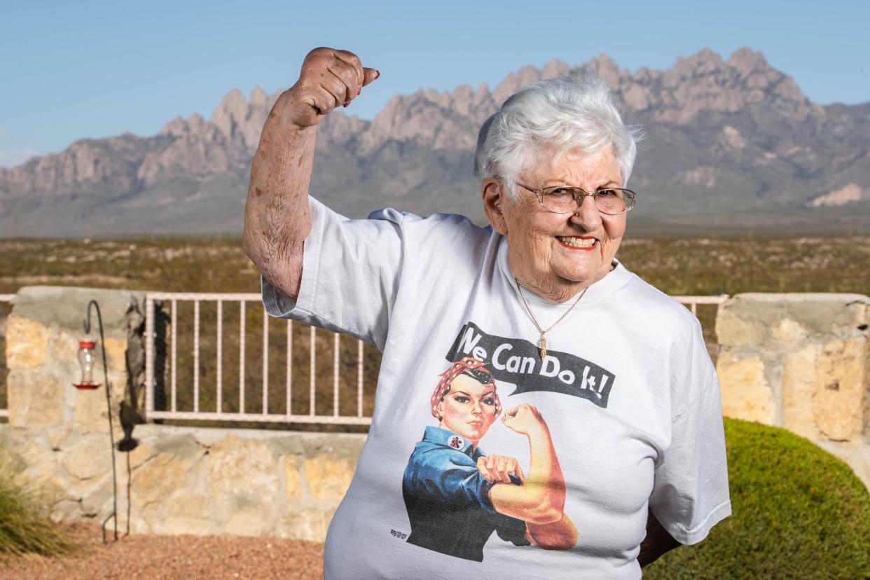 Frances Williams is photographed at her home in Las Cruces on Friday, Sept. 4, 2020.