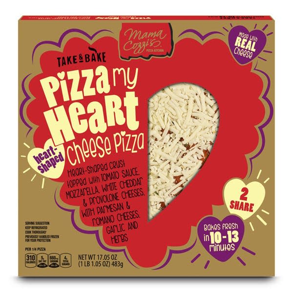 Mama Cozzi’s Pizza Kitchen Heart-shaped Cheese Pizza