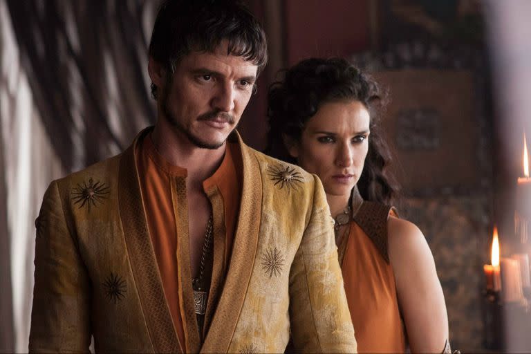 Pedro Pascal como Oberyn Martell en Game of Thrones.