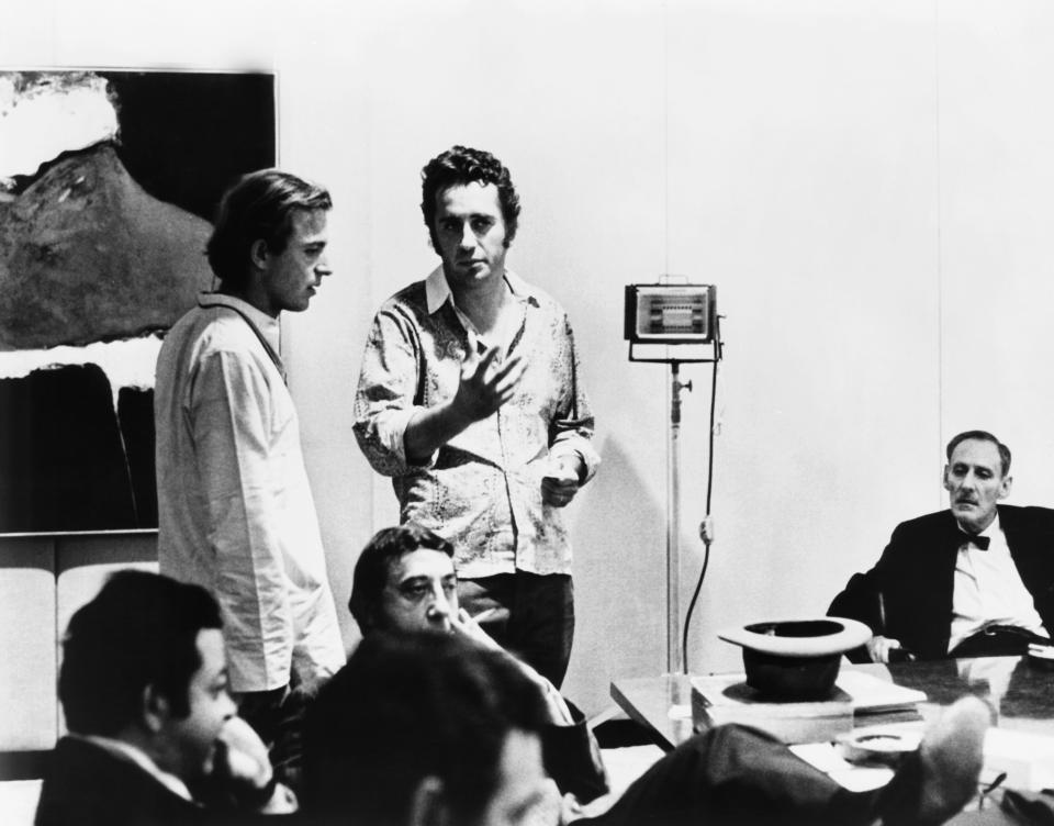 Robert Downey Sr. on the set of “Putney Swope” - Credit: Courtesy Everett Collection