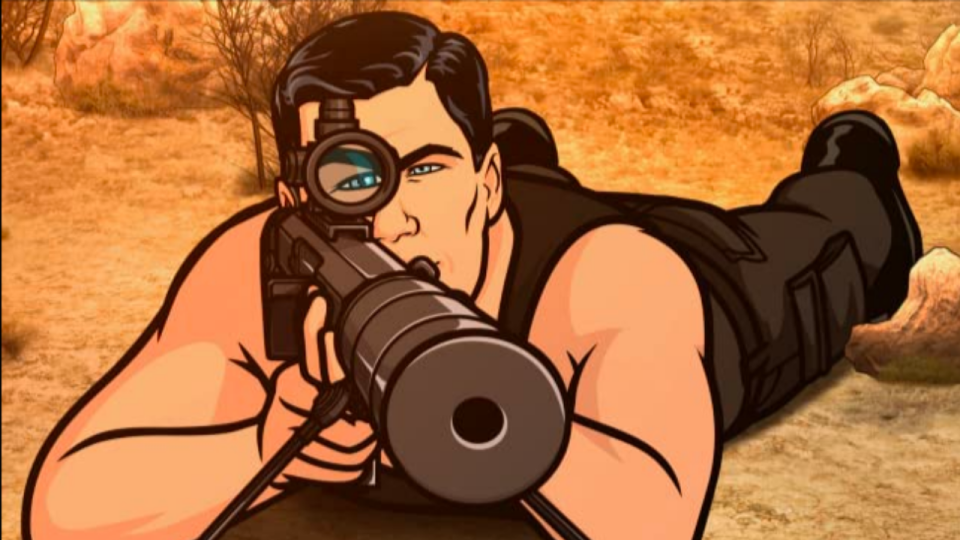 Archer sniping in Archer.