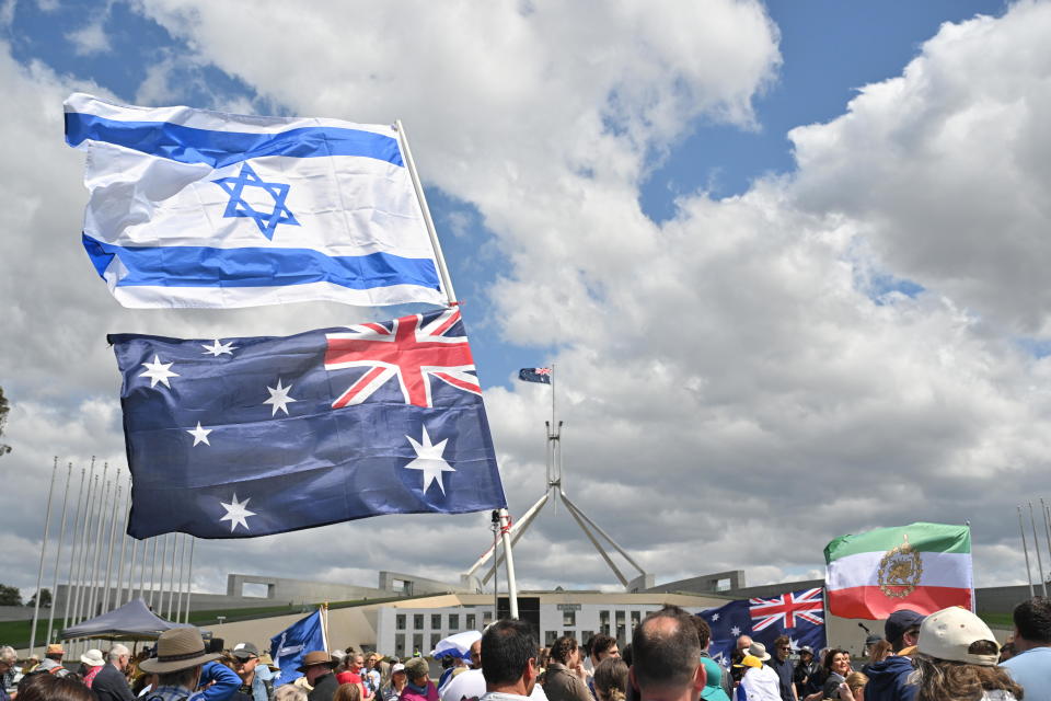 Jewish community in Australia marks anniversary of Hamas attack with vigils