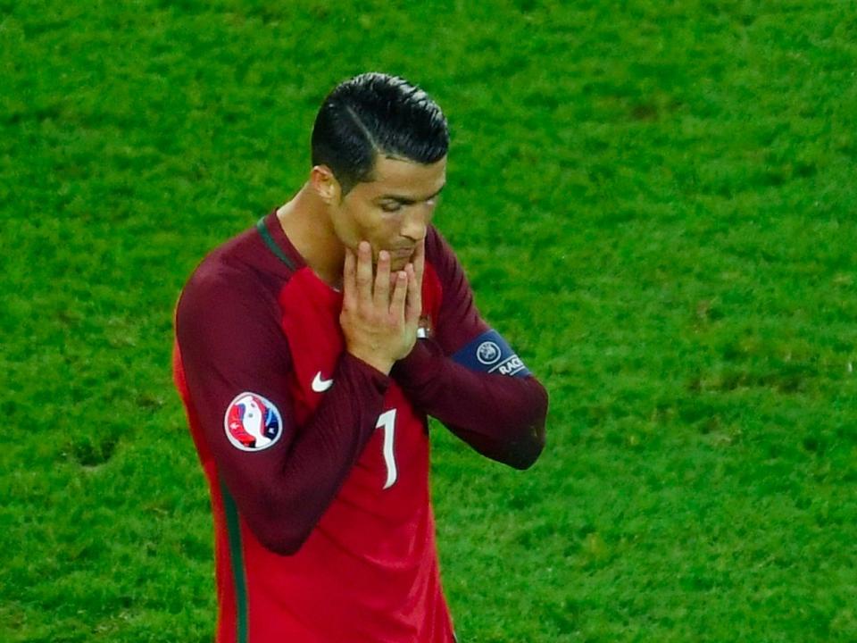 Ronaldo sad