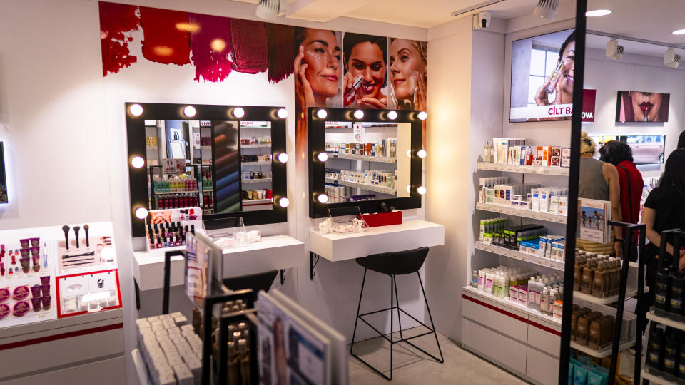 Avon has been trialling stores in Turkey, where it launched nearly three years ago (Avon/PA)