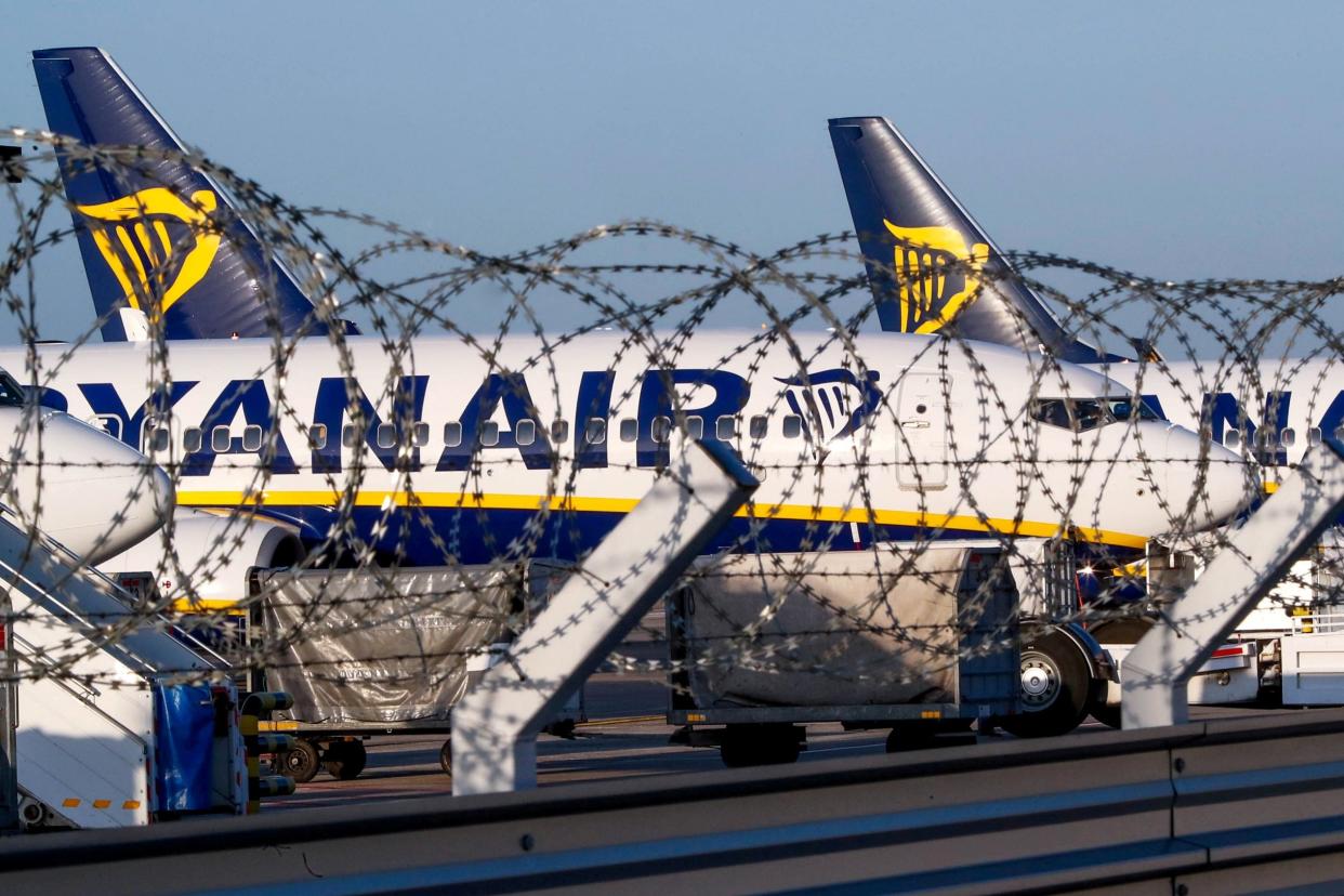 Ryanair has cancelled 190 of its scheduled flights on Friday: Yves Herman/Reuters