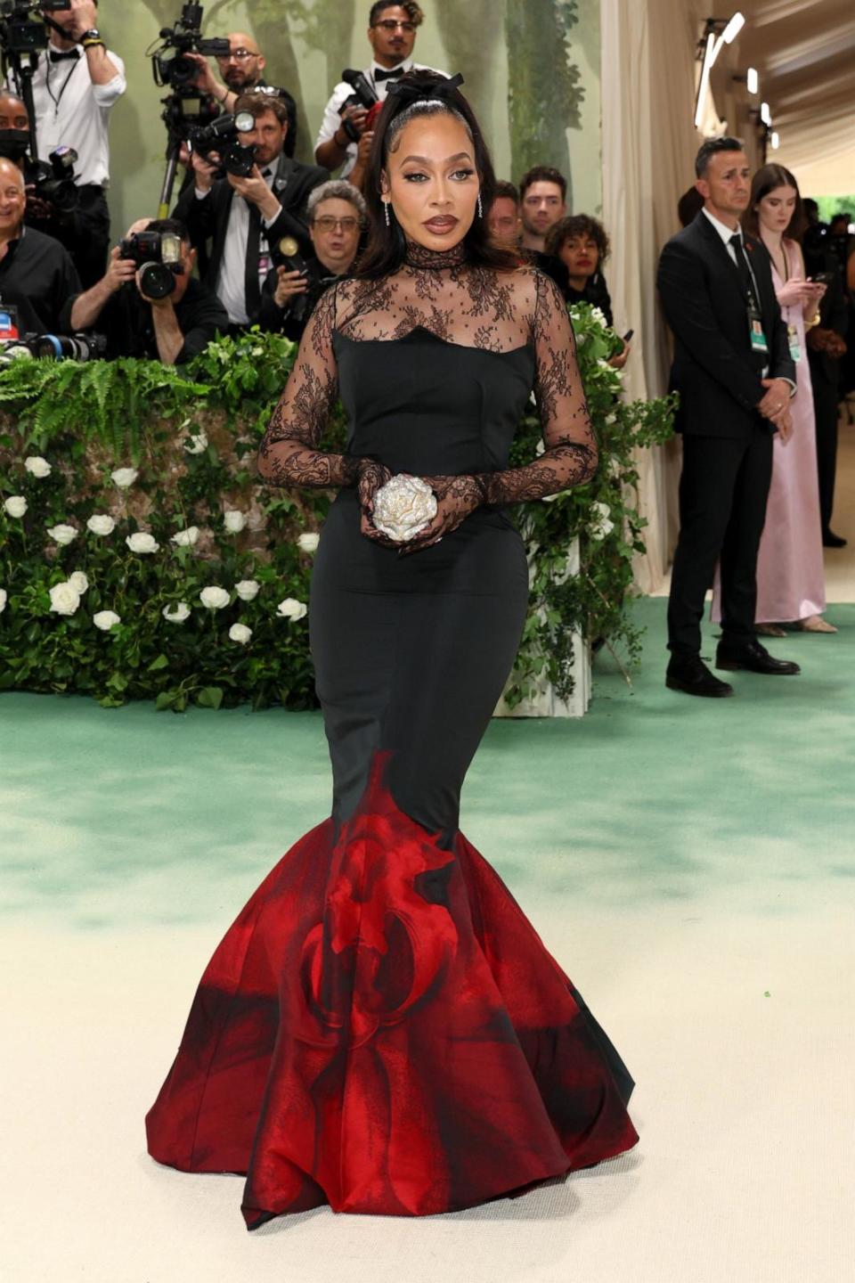 PHOTO: La La Anthony attends The 2024 Met Gala Celebrating 'Sleeping Beauties: Reawakening Fashion' at The Metropolitan Museum of Art on May 06, 2024 in New York City. (Dia Dipasupil/Getty Images)