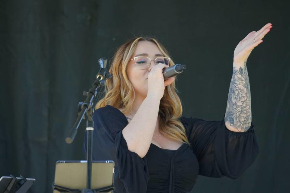 Local band California Creedence played at the Stanislaus County Fair Thursday, July 6, 2023 for media day.