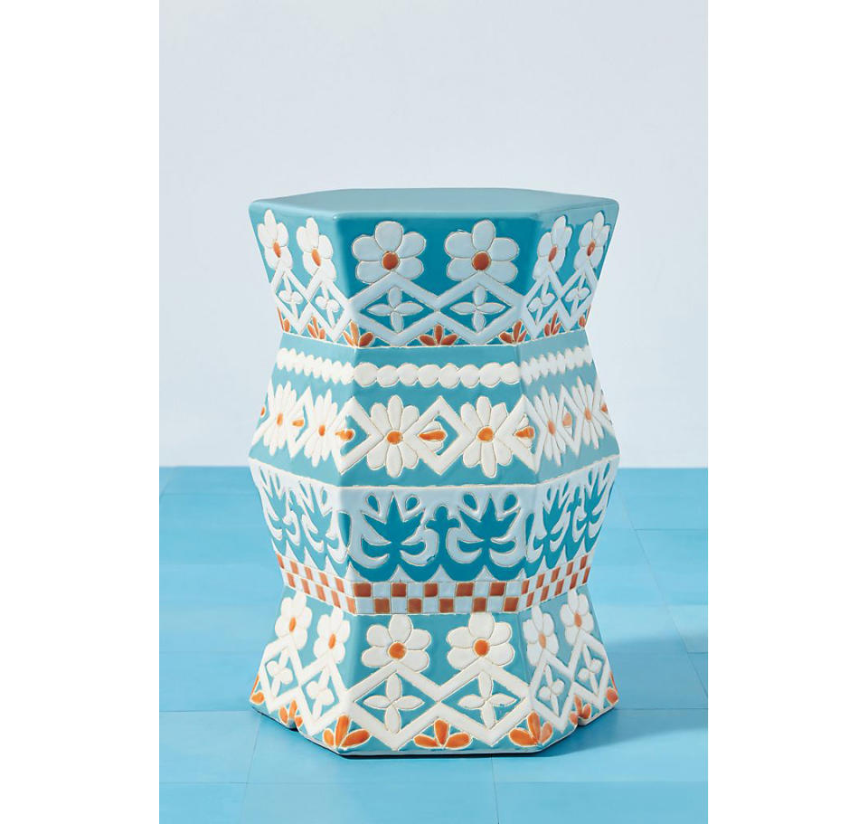 Vallarta Ceramic Stool