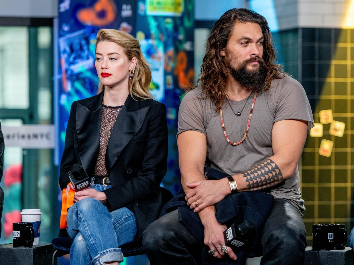 Amber Heard accused Jason Momoa of getting drunk and 'dressing like' Johnny  Depp on the 'Aquaman' set: Variety