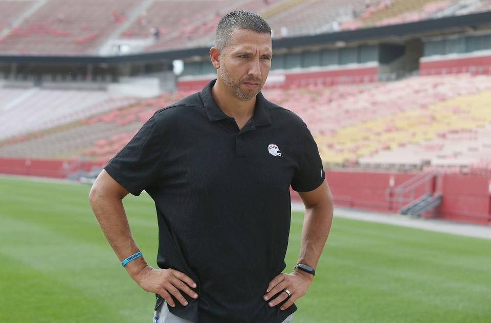 Iowa State football head coach Matt Campbell twice faced the UC Bearcats when he was head coach at Toledo.