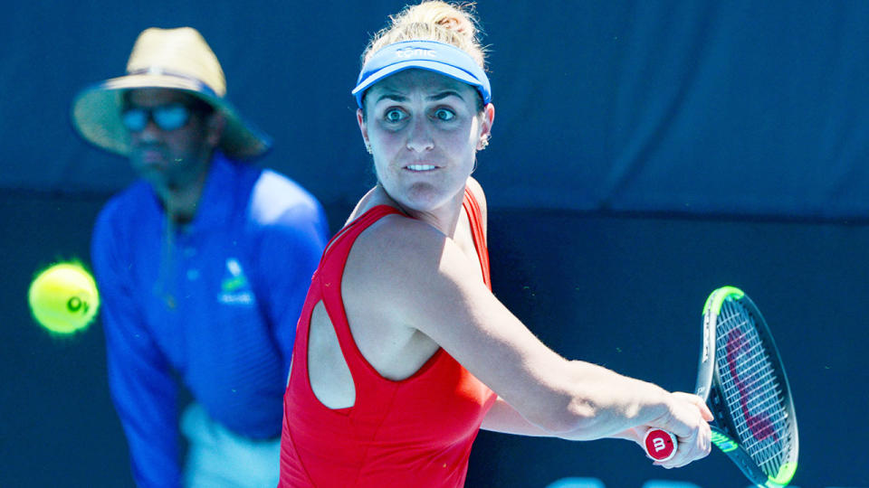 Pictured here, Gabriela Dabrowski is not happy about plans for the US Open.