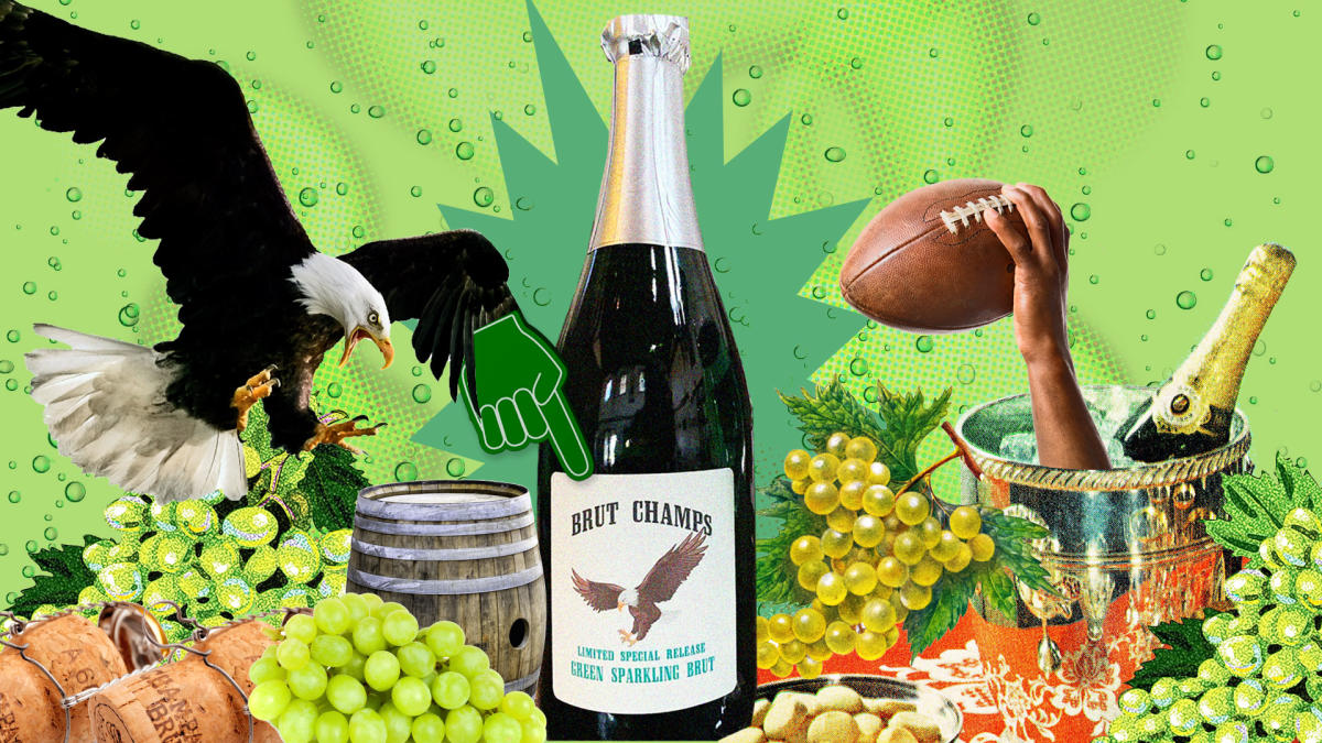 Limited-edition Philadelphia Eagles Super Bowl champions wine