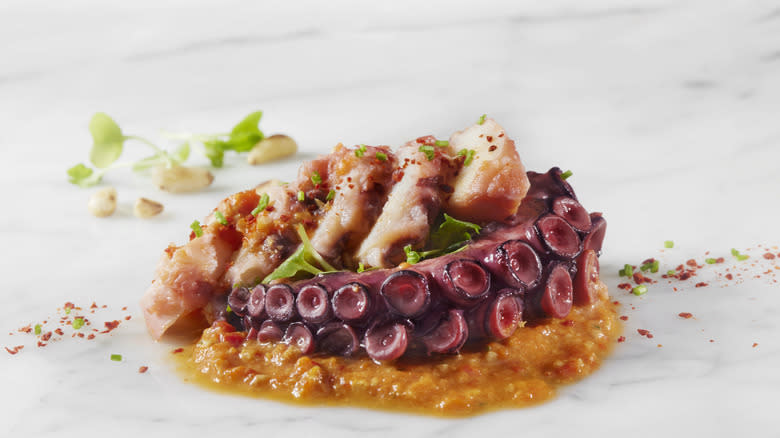 braised octopus