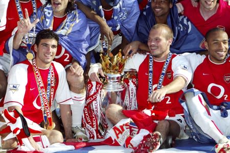 FILE PHOTO: Arsenal v Leicester City - FA Barclaycard Premiership