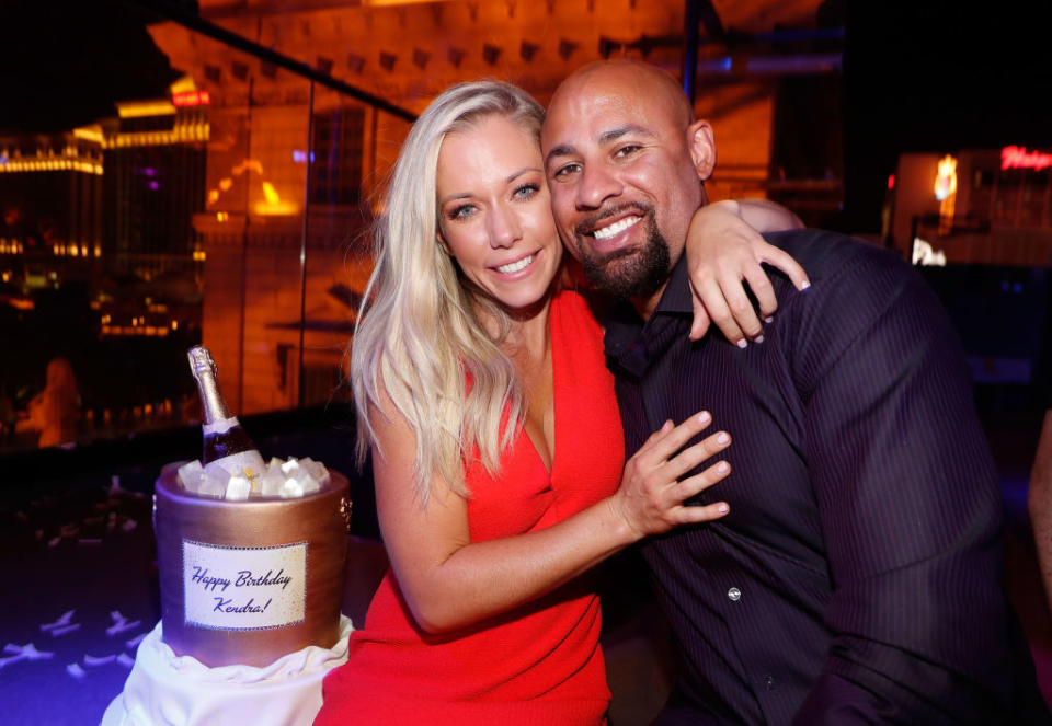 Kendra Wilkinson and Hank Baskett celebrated her birthday on June 8, 2017, in Las Vegas. (Photo: Isaac Brekken/Getty Images for WE tv)