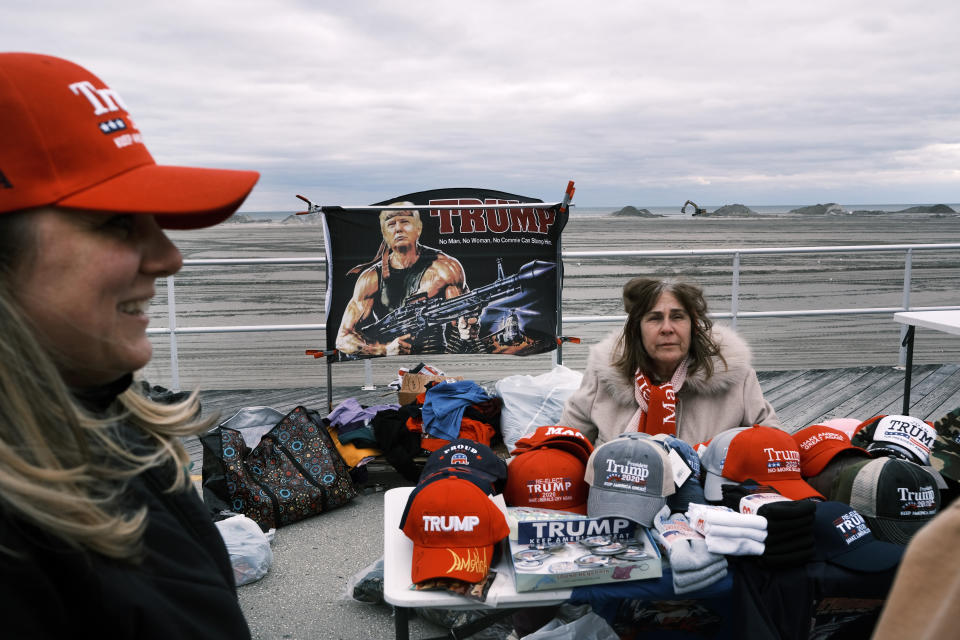 Thousands of Trump supporters line up for his rally at the Wildwoods Convention Center on Jan. 28, 2020. (Photo: Spencer Platt via Getty Images)