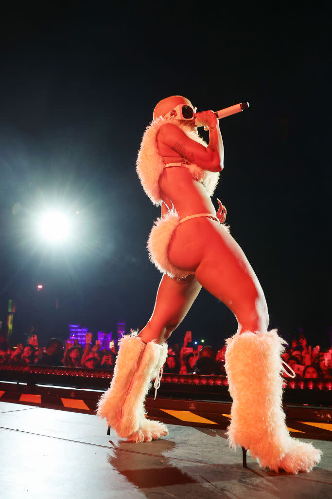 Coachella’s Furry Boot Moments