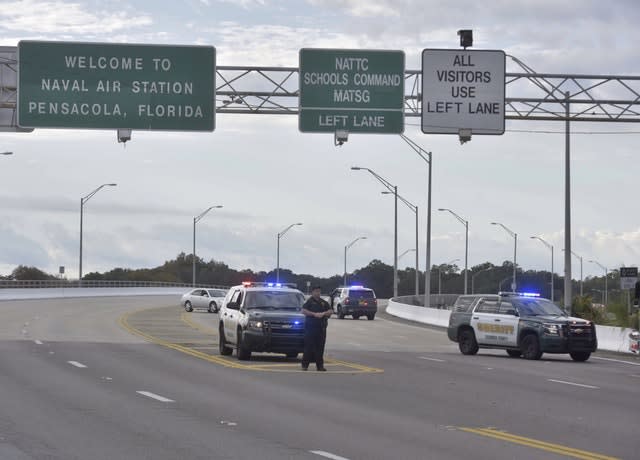 Naval Air Station Shooting