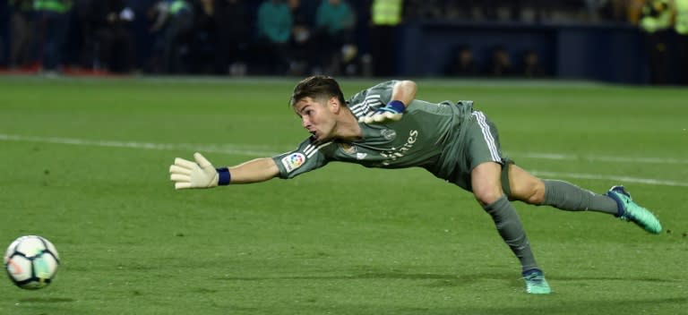 Zinedine Zidane son Luca made his Real Madrid debut in goal